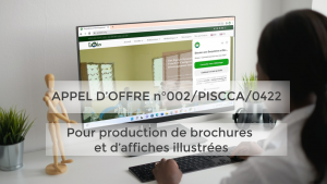 Lire la suite à propos de l’article APPEL D’OFFRE n°002/PISCCA/0422