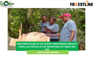 Lire la suite à propos de l’article Implementation of the forest monitoring projects (RTM2 and PISCCA) in the department of Mbam and Kim: facts and figures